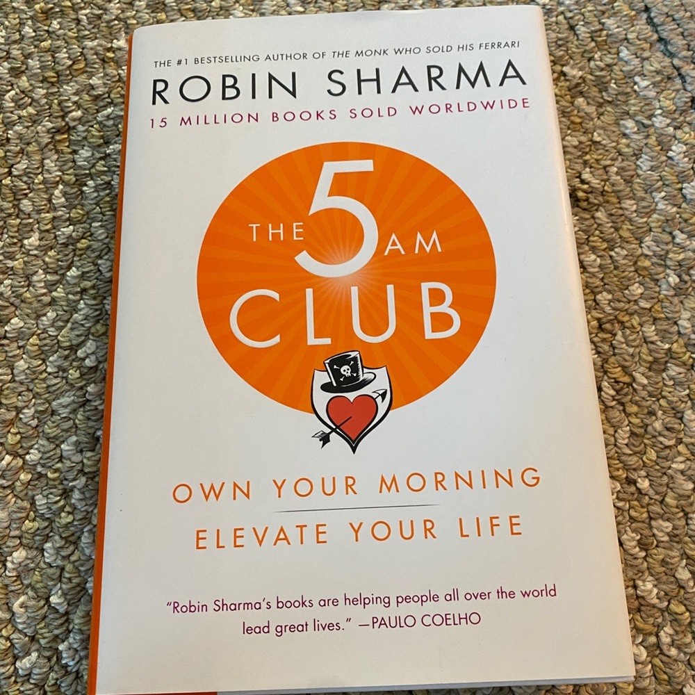 Book: The 5AM Club by Robin Sharma